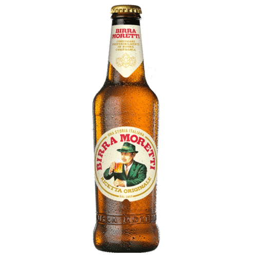 Birra Moretti Ricetta Originale Lager Sör 0,33L 4,6% (24db/csom) 499 Ft/db