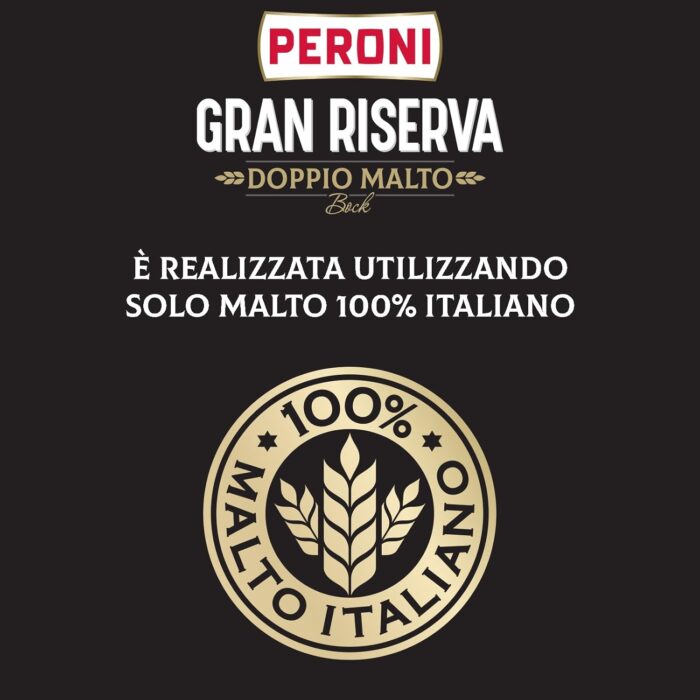 Birra Peroni Gran Riserva Doppio Malto sör 0,33L 6,6% (24db/csom) - Kép 4
