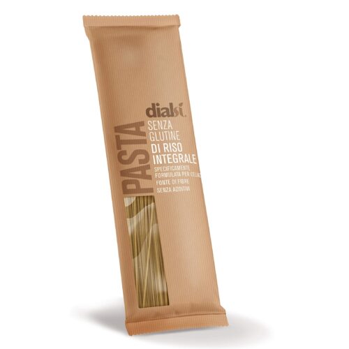 Spaghetti di Riso Integrali Senza Glutine - Gluténmentes Spaghetti Barna Rizsliszt Tészta 400gr
