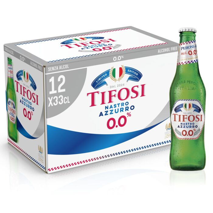 Birra Peroni Nastro Azzurro 0.0 Senza Alcool Sör 0,33L (12db/csom)