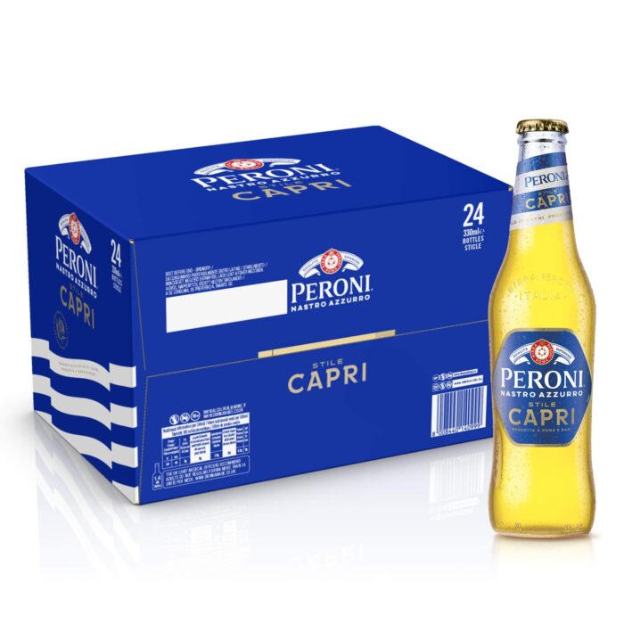 Birra Peroni Nastro Azzurro „STILE CAPRI” 0,33L 4,2% (24db/csom) - Image 2