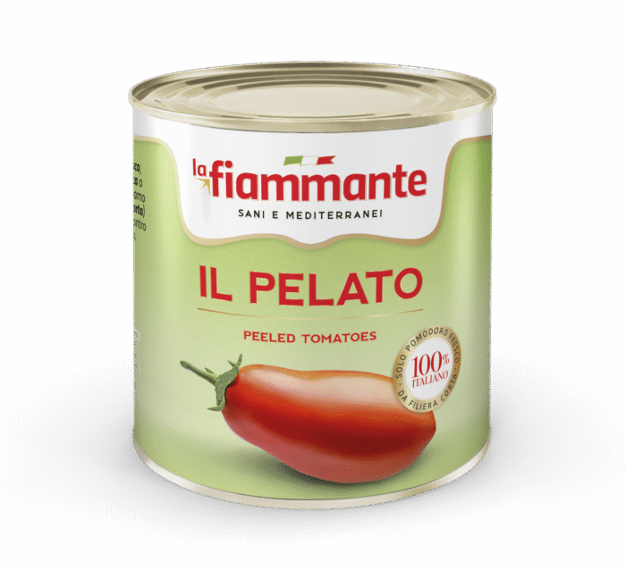 Hámozott Paradicsom Pelati 2,5Kg La Fiammante
