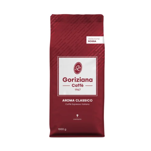 Caffé Aroma Classico Qualitá Rossa-Szemes Olasz Kávé Aroma Classico Qualitá Rossa 500gr Goriziana
