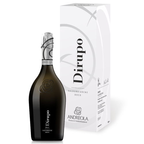 Dirupo Brut Prosecco Valdobbiadene DOCG Andreola 1,5L Magnum Diszdobozban