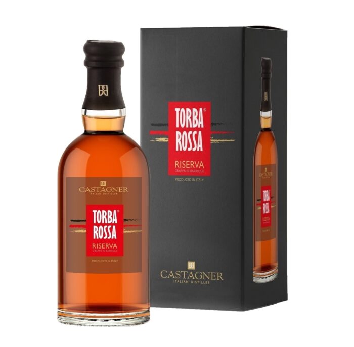 Grappa Torba Rossa Riserva Barrique Castagner 0,5L