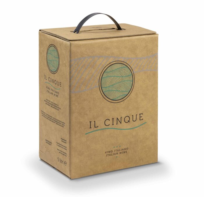 Olasz Fehérbor 5L Bag Box”Il Cinque” 5L Cantine Vitevis