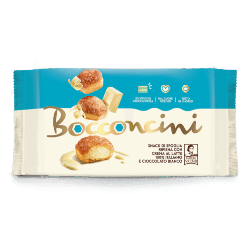 Bocconcini tejszínnel és fehér csokoládéval 100gr Vincenzi