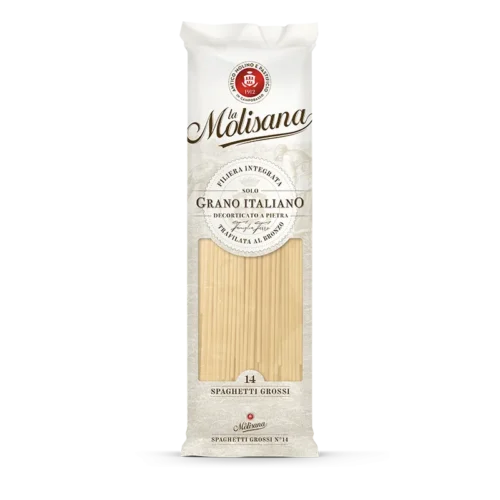 Spaghetti Grossi n.14 Trafilati al Bronzo 500gr La Molisana