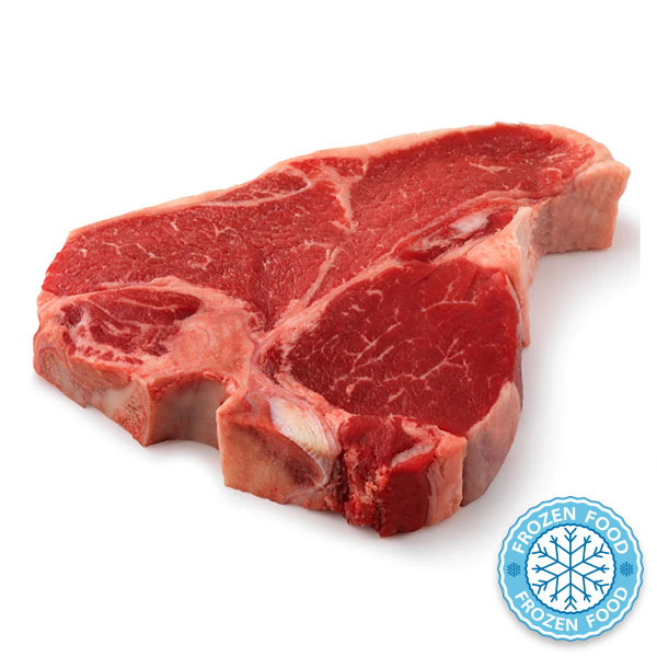 Fagyasztott FIORENTINA Marha T-Bone Scottona 40 Napos Érlelésű 1Kg (16.990 Kg) - Kiszállítás csak Budapesten/Pest vármegyében
