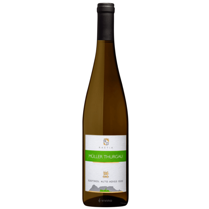 Muller Thurgau DOC Alto Adige Raetia Viticoltori Alto Adige