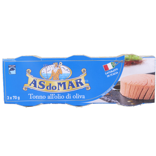 ASdoMAR tonhal olívaolajban 70gx3db