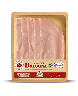 Szeletelt mortadella bologna igp 110gr Veroni - Kiszállítás csak Budapesten/Pest vármegyében