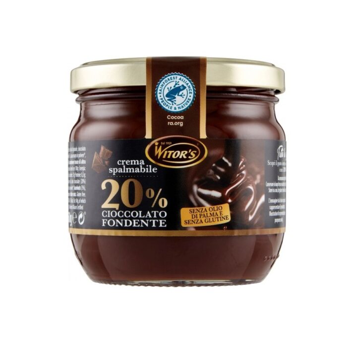 Witor’s étcsokoládé krém 20% 360gr