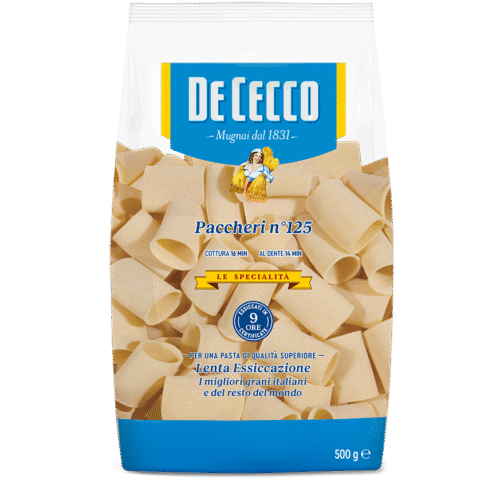 Paccheri n.125 500gr De Cecco