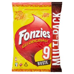 Fonzies sajtos snack multi pack 9db x23,5gr