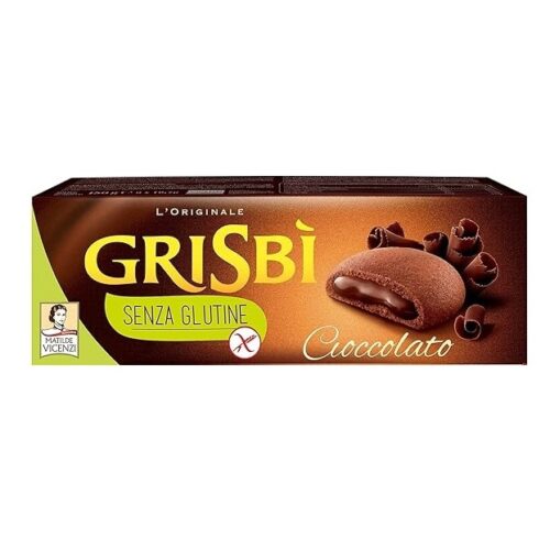 Grisbí gluténmentes csokoládékrémmel töltött sütemény 150gr Vincenzi