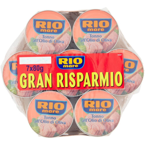 Rio Mare Tonhal olívaolajban 80gx7