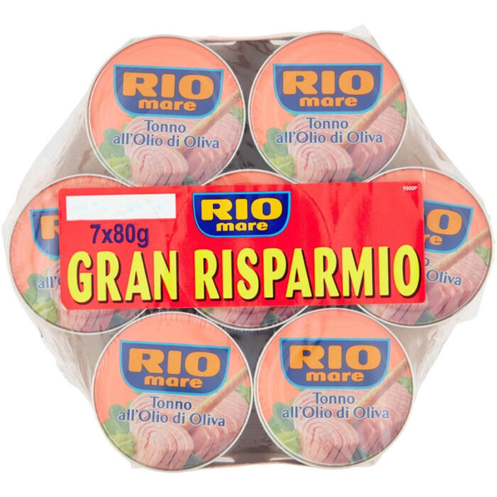 Rio Mare Tonhal olívaolajban 80gx7